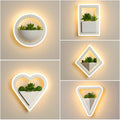 Halo Planter Wall Light
